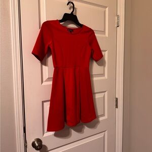 Girls Red Short Sleeve Dress size 10
